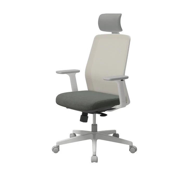 T40 SE Entry Level Ergonomic Chair (Black Frame / Gray Seat) - Image 3