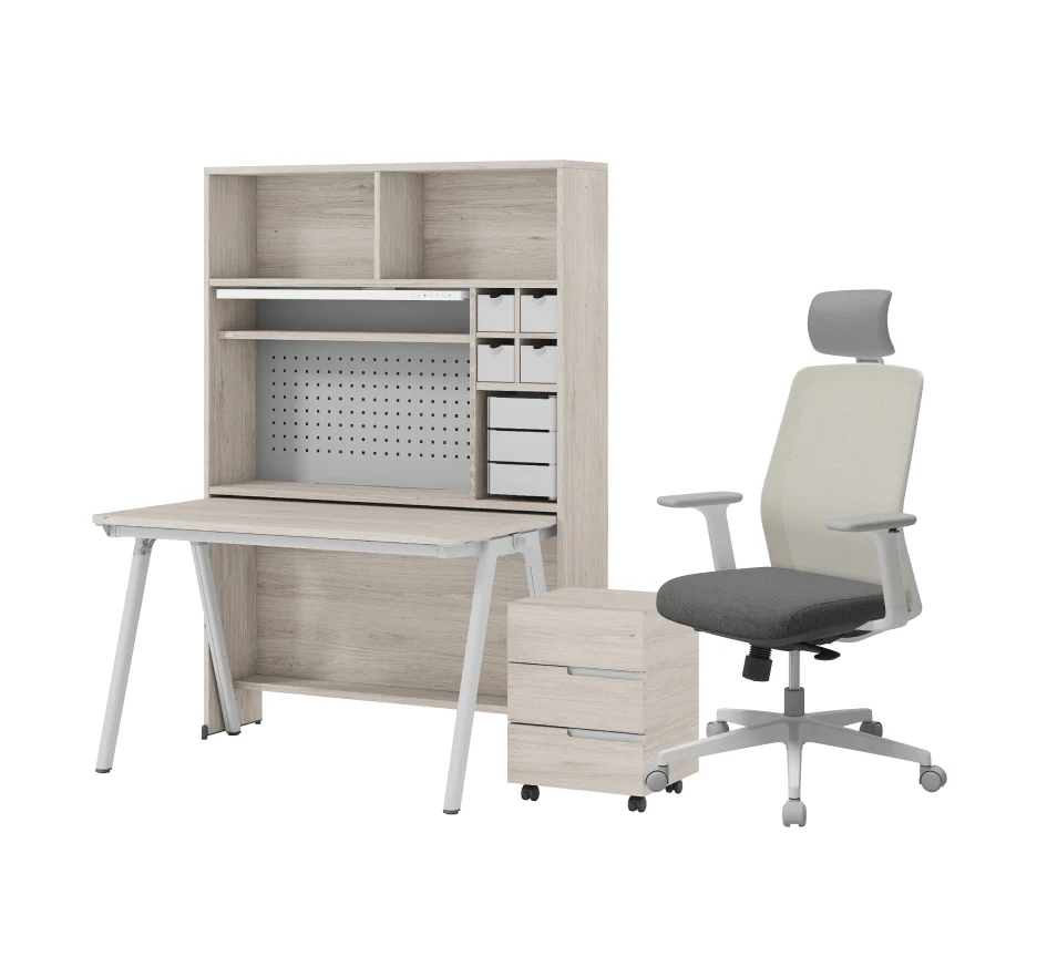 iloom Roy Desk Set for Teens with Drawer and LED Light - Image 12