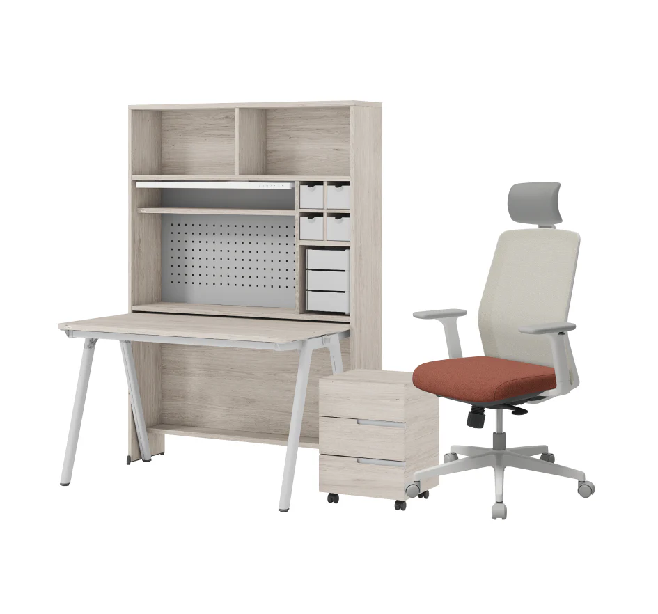 iloom Roy Desk Set for Teens with Drawer and LED Light - Image 13