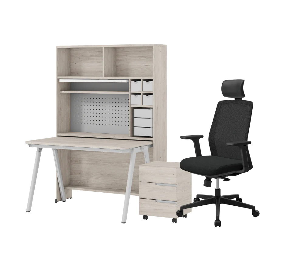 iloom Roy Desk Set for Teens with Drawer and LED Light - Image 15