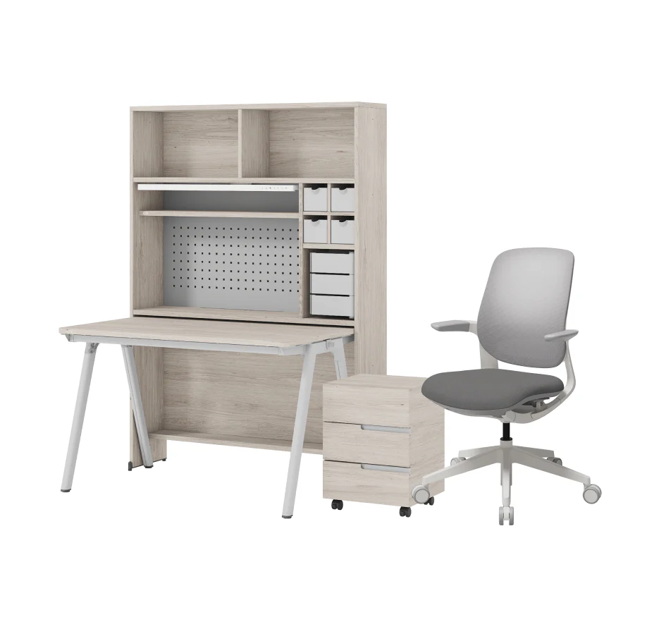 iloom Roy Desk Set for Teens with Drawer and LED Light - Image 6