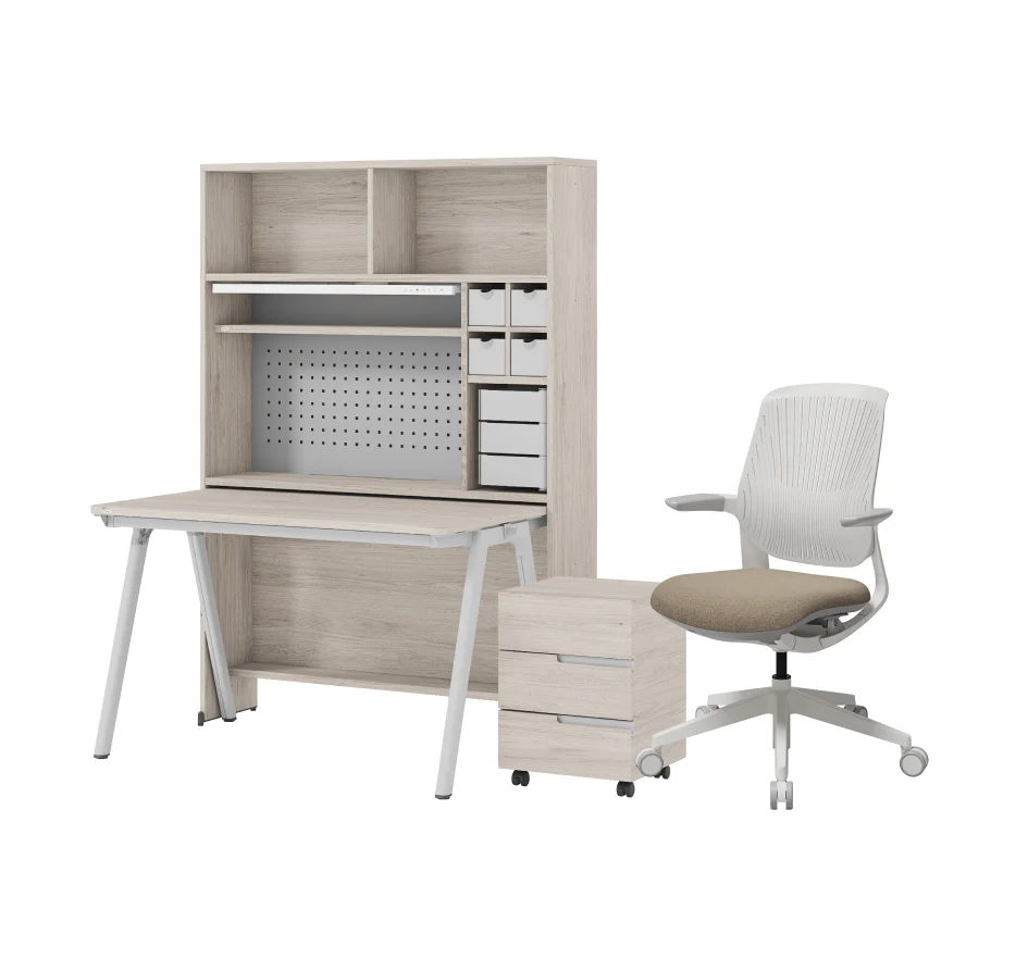 iloom Roy Desk Set for Teens with Drawer and LED Light - Image 7